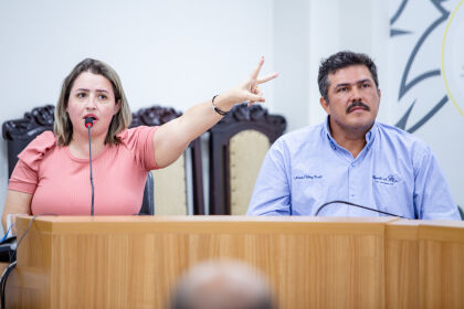 A empresária Edilaine Faria viajou mais de 600 km para relatar prejuízos do setor em 31 municípios da região norte do estado
