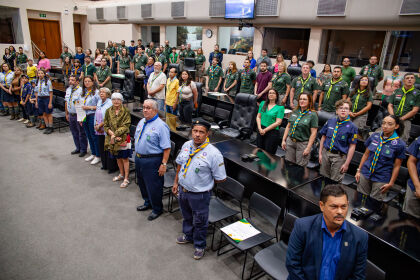 No Brasil, existem cerca de 70 mil escoteiros, destes, 1200 estão em Mato Grosso