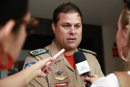 O comandante geral do Corpo de Bombeiros, Coronel Gledson, afirmou que o documentário fortalece a instituição