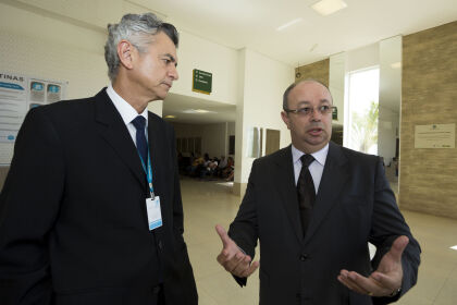 Presidente da câmara federal Dep. Eduardo Cunha visita Hospital do Câncer