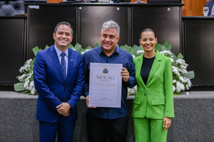 Jornalista Antônio Carlos foi um dos homenageados