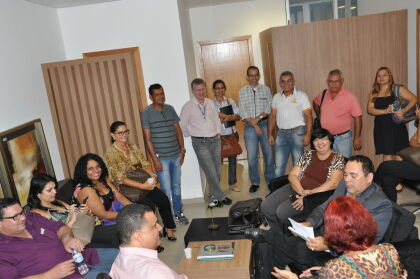 Deputado Silvano Amaral recebe servidores da Sefaz-MT