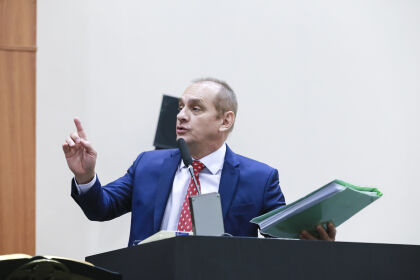 O deputado Wilson Santos foi contrário à aprovação do projeto na Comissão de Meio Ambiente