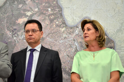 Presidente Guilherme Maluf reúne-se com Lucimar Campos prefeita de Várzea Grande