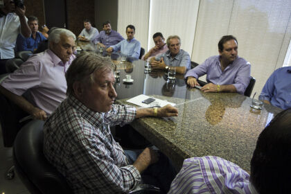 Reunião com Governador e prefeito de Barra do Bugres