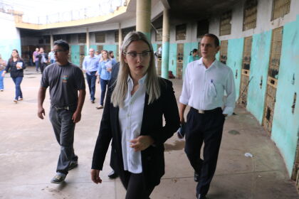  Deputada  Janaina Riva visita sistema prisonal