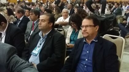 Deputados Wagner Ramos e Pedro Satélite representam MT na Conferência Nacional dos Legisladores