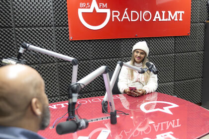 Carol Heming, a Barbie Aventureira, divulga corrida no Balaio Brasil