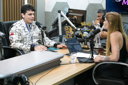 Lugar de Mulher recebe Dimy Kalinowski, piloto de Kart