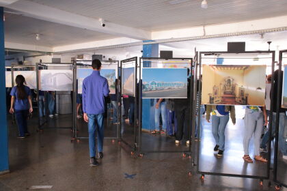 Exposição “Patrimônios Históricos Reconhecidos”.