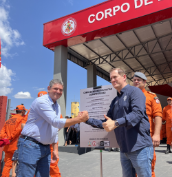 Parceria entre governo e atuação parlamentar resulta em nova unidade do Corpo de Bombeiros em Comodoro