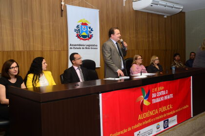 Audiência Publica para debater a erradicação do trabalho infantil-Barra do Garças