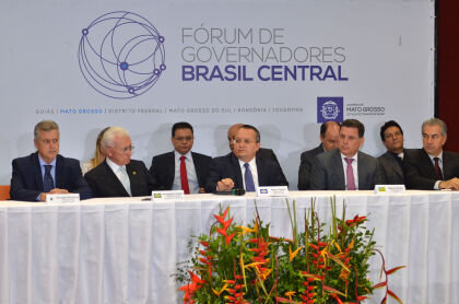Fórum de Governadores BRASIL CENTRAL