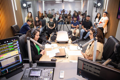 Rádio Assembleia participa de gravação da Voz do Brasil