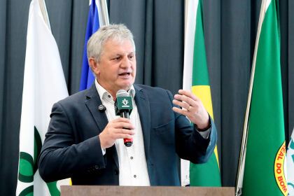 Deputado Dilmar Dal Bosco, presidente da Frente Parlamentar da Agropecuária de Mato Grosso