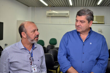 Presidente Guilherme Maluf visita obra do Pronto Socorro