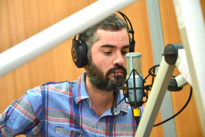 Caio Matoso na Rádio Assembleia
