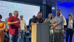 Deputado Dilmar Dal Bosco participa do lançamento do maior programa habitacional da história de Vera