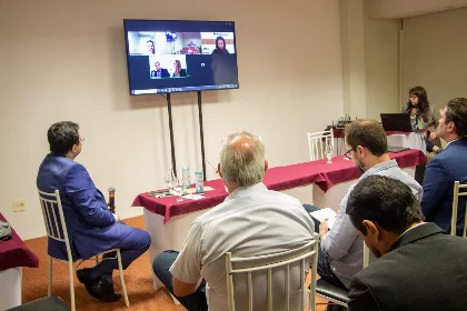 Janaina Reinheimer e Gabriel Barros participam de forma virtual da 28ª Conferência Nacional da Unale.