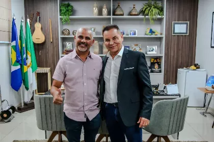 Deputado Botelho e prefeito de Salto do Céu, Professor Mauto