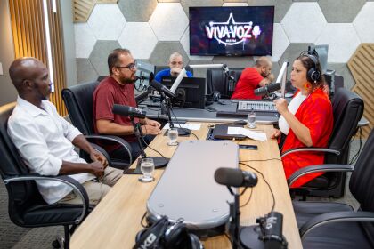 Programa Viva-Voz recebe o convidado Duckson Jacques