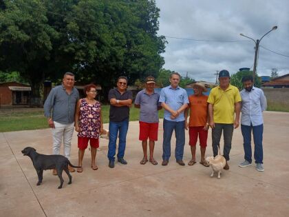 Wilson Santos visita a comunidade Taboão e destina R$ 350 milFoto: SAMANTHA DOS ANJOS/Assessoria de Gabinete
