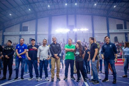 Inauguração da Arena Celso Oliveira Lima
