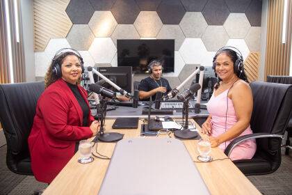 Programa Música É Lei conversa com Andreia Braga