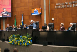 Sessão Especial Homenageia membros do Rotary Club