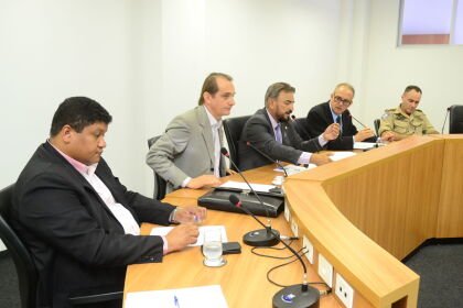 Reunião da comissão de segurança pública e comunitaria