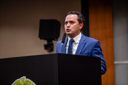 O deputado estadual Diego Guimarães, que defendeu a criação de um voucher para a aquisição do material escolar em MT 