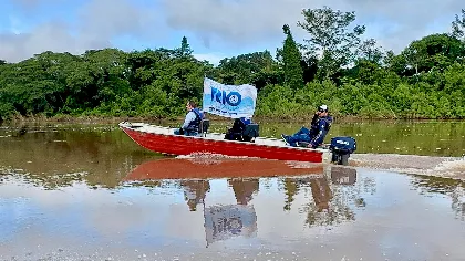 A fiscalização apontou pontos críticos que interferem na qualidade da água do rio