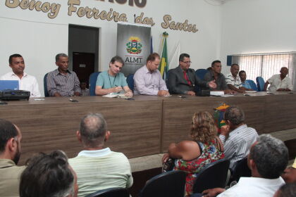 Audiência Pública para debater os conflitos dentro do Parque do Araguaia em Novo Sto Antônio