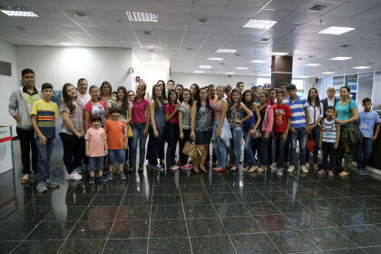 Alunos da Escola Estadual José Pedro Dias de Juara Visitam ALMT.