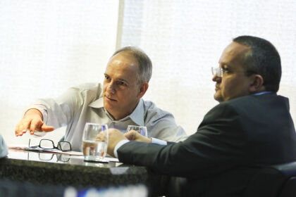 Reunião do Dep. José Carlos do Pátio com o Governador Pedro Taques