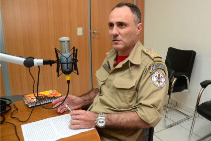 Entrevista com o comandante do Corpo de Bombeiros de MT, Coronel Julio Cezar Rodrigues.