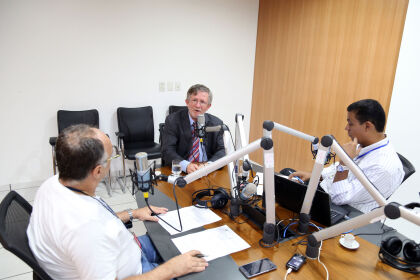  Entrevista com  o Juiz José de Arimatéia  na Rádio AL
