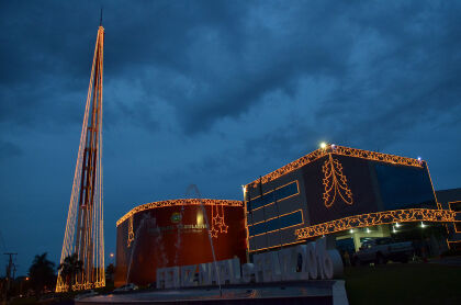 Inauguração da Iluminação de Natal da Assembleia legislativa de Mato Grosso