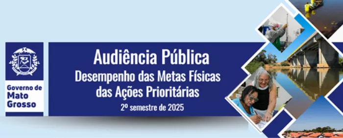 AUDIÊNCIA PÚBLICA PARA  APRESENTAÇÃO DAS METAS FÍSICAS 2° SEMESTRE 2025 (MATUTINO)