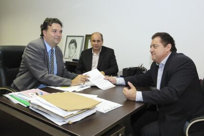 Dep. Sebastião Rezende recebe presidente da CDL de Rondonópolis