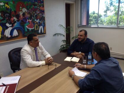 Dep. Silvano Amaral se reúne com secretário Suelme Fernandes
