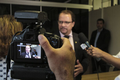 Dep. Pedro Satélite faz visita de cortesia a Vice-governador Carlos Fávaro