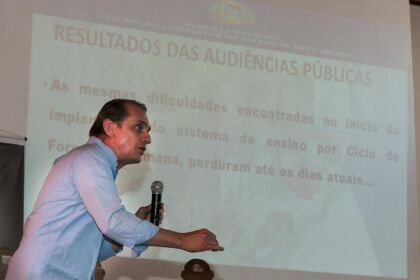 Wilson Santos defende cruzada pela qualidade da educação 