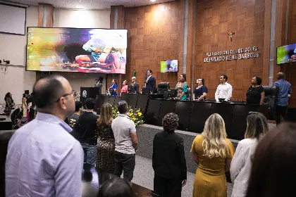 Sessão Especial em Momenagem aos Membros IBN Cristo Rei e Equipe do Hospital de Câncer