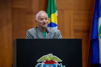 Presidente da Associação dos Camelôs do Shopping Popular, Misael Galvão