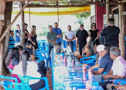 Reunião em Nortelândia coordenada pelo vereador Netão Benevides