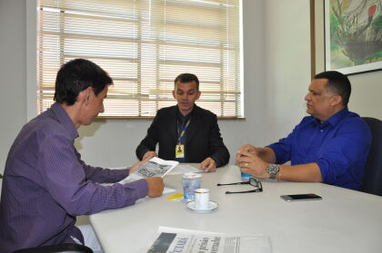 Reunião na sede dos Correios em Mato Grosso 