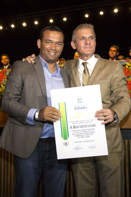 Wancley Carvalho recebe título de cidadão cuiabano