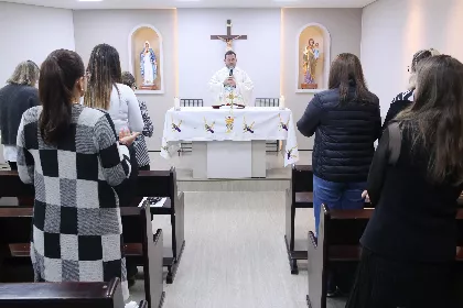 Missa na capela São José