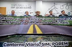 Deputado Gilberto Cattani defende soluções imediatas para trânsito na BR-163 em Lucas do Rio Verde